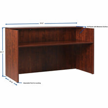 Load image into Gallery viewer, Lorell Essentials Series Front Reception Desk - M&E Business Furnishings