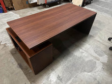 Load image into Gallery viewer, Used Teknion Expansion Sit-Stand Executive Desk