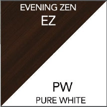 Load image into Gallery viewer, Evening Zen / Pure White manufacturer finish swatch