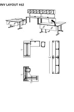 Load image into Gallery viewer, HDL Innovations Layout 62 layout illustration