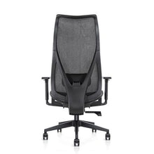 Load image into Gallery viewer, Ares Task/Meeting Chair - ARE HB BL Back; Heartwood manufacturer photograph