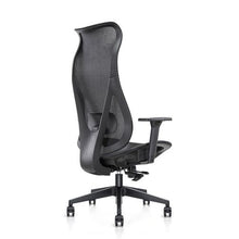 Load image into Gallery viewer, Ares Task/Meeting Chair - ARE HB BL ISO Back; Heartwood manufacturer photograph