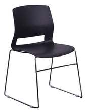 Load image into Gallery viewer, Emma Stacking Chair - JUP EMMA MB BL 01 CLIP; Heartwood manufacturer photograph