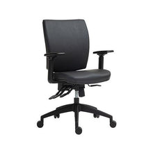 Load image into Gallery viewer, OBO Multi-Tilter Chair - OBO MBPU BL FRONT ISO; Heartwood manufacturer photograph