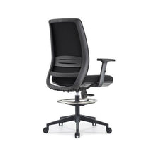 Load image into Gallery viewer, Pontus Drafting Chair - PON DFT MB FA ARM 03; Heartwood manufacturer photograph