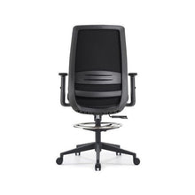 Load image into Gallery viewer, Pontus Drafting Chair - PON DFT MB FA ARM 05; Heartwood manufacturer photograph
