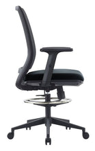 Load image into Gallery viewer, Pontus Drafting Chair - PON DFT MB MEFA ARM 02 CLIP; Heartwood manufacturer photograph