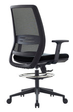 Load image into Gallery viewer, Pontus Drafting Chair - PON DFT MB MEFA ARM 03 CLIP; Heartwood manufacturer photograph