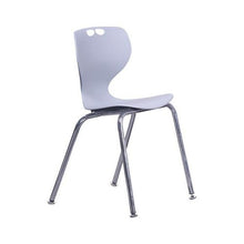 Load image into Gallery viewer, Sofia Chair Post Leg Base - EDU SOFIA LEG 14 GR front; Heartwood manufacturer photograph