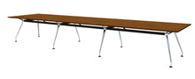 Load image into Gallery viewer, INV-REC19248-MUP-BWCR Upscale complete table – Black Walnut (BW) with chrome legs