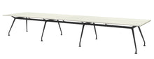Load image into Gallery viewer, INV-REC19248-MUP-WWBL Upscale complete table – Winter Wood (WW) with black legs