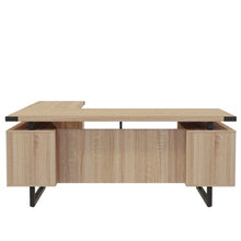 Load image into Gallery viewer, Mirella™ L-Shaped Configuration Desk, BF/BF - Sand Dune