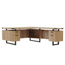 Load image into Gallery viewer, Mirella™ L-Shaped Configuration Desk, BF/BF - Sand Dune