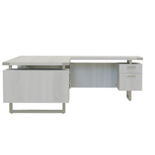 Load image into Gallery viewer, Mirella™ L-Shaped Configuration Desk, BF/BF - White Ash