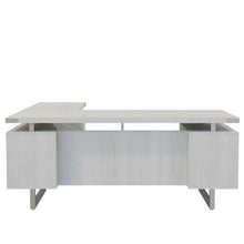 Load image into Gallery viewer, Mirella™ L-Shaped Configuration Desk, BF/BF - White Ash