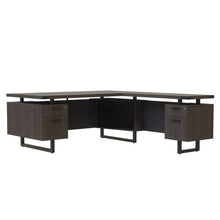 Load image into Gallery viewer, Mirella™ L-Shaped Configuration Desk, BF/BF - Southern Tobacco