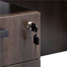 Load image into Gallery viewer, Mirella™ L-Shaped Configuration Desk, BF/BF - Southern Tobacco