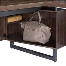 Load image into Gallery viewer, Mirella™ L-Shaped Configuration Desk, BF/BF - Southern Tobacco
