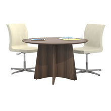 Load image into Gallery viewer, Medina™ Round Conference Table, 48" W - Textured Brown Sugar