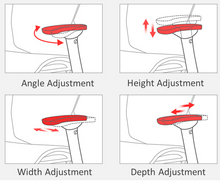 Load image into Gallery viewer, NEFIL VERSATILITY ERGONOMIC CHAIR Black