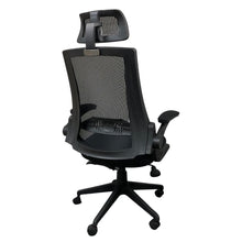 Load image into Gallery viewer, 9898 High Back Mesh Executive Chair With Headrest and Flip-Up Arms - meofficesale.com