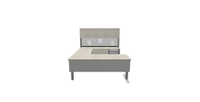 Load image into Gallery viewer, Workstation Height Adjustable Layout 4