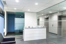 Load image into Gallery viewer, Axis Reception Desk Pop-top Fits over Desk Straight Reception counter