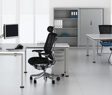 Load image into Gallery viewer, NEFIL VERSATILITY ERGONOMIC CHAIR Black