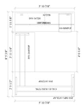 Load image into Gallery viewer, Workstation Height Adjustable Layout 4
