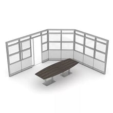 Load image into Gallery viewer, Conference Room with Glass Panels Divider | Sapphire Wall System | 15x14x95"H