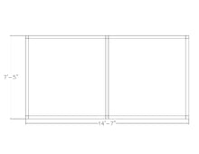 Load image into Gallery viewer, Dual Glass Office Cubicles with Locking Doors Divider | 7' x 7' x 84" H