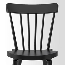 Load image into Gallery viewer, Black Wooden Chair
