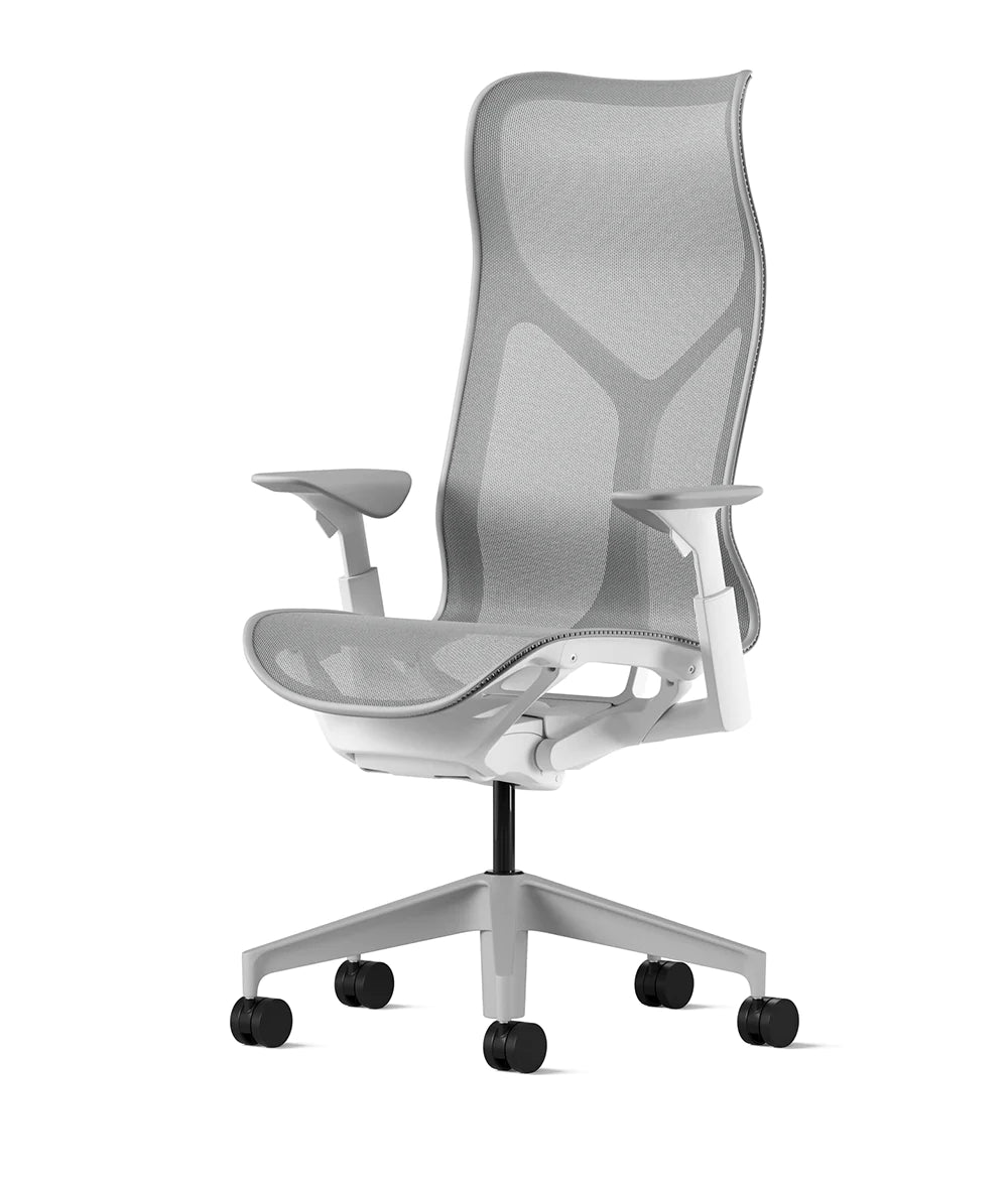 Herman Miller Cosm White/Mineral High Back Office Chair (OPEN BOX)