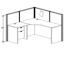 Load image into Gallery viewer, HDL Framework Panel System Layout 1 complete layout diagram
