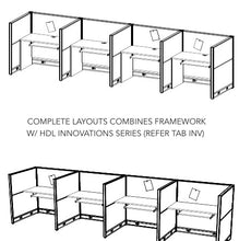 Load image into Gallery viewer, HDL Framework Panel System Layout 12 complete layout diagram

