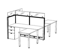 Load image into Gallery viewer, HDL Framework Panel System Layout 15B complete layout diagram
