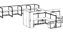Load image into Gallery viewer, HDL Framework Panel System Layout 16 complete layout diagram
