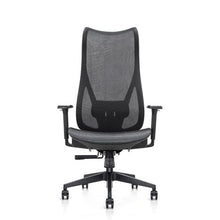 Load image into Gallery viewer, Ares Task/Meeting Chair - ARE HB BL Front; Heartwood manufacturer photograph
