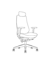Load image into Gallery viewer, HDL Jupiter Demeter High-Back Task Chair manufacturer configuration illustration
