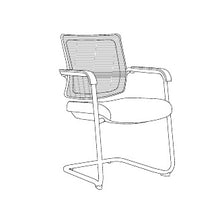 Load image into Gallery viewer, HDL Jupiter Eros Stackable Guest Chair - Pack of 2 manufacturer configuration illustration

