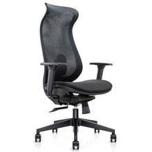 Load image into Gallery viewer, Hercules Task/Meeting Chair - HCL HB BL Front ISO; Heartwood manufacturer photograph
