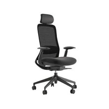 Load image into Gallery viewer, Hermes Task Chair - Hermes High-Back - Black; Heartwood manufacturer photograph
