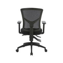 Load image into Gallery viewer, Olympia Multi-Tilter Chair - OLM MB BL Back; Heartwood manufacturer photograph
