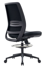 Load image into Gallery viewer, Pontus Drafting Chair - PON DFT MB PU 03 CLIP; Heartwood manufacturer photograph
