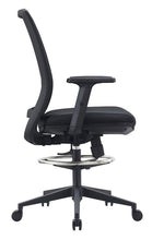 Load image into Gallery viewer, Pontus Drafting Chair - PON DFT MB PU ARM 02 CLIP; Heartwood manufacturer photograph
