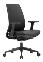 Load image into Gallery viewer, Pontus Task Chair - Pontus Polyurethane Mid-Back - With Arms; Heartwood manufacturer photograph
