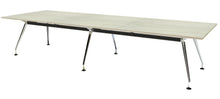 Load image into Gallery viewer, INV-REC14448-MUP-WWCR Upscale complete table – Winter Wood (WW) with chrome legs

