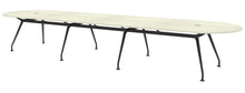 Load image into Gallery viewer, INV-RT19248-MUP-WWBL Upscale complete table – Winter Wood (WW) with black legs
