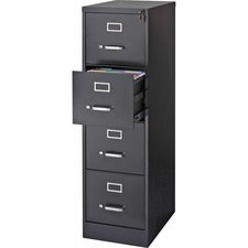 Lorell Commercial-grade Vertical File - 4-Drawer