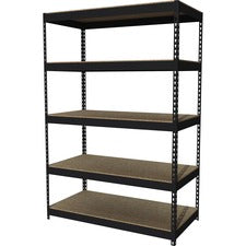 Lorell Riveted Steel Shelving